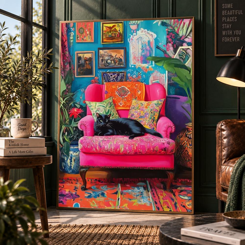 Fiddle Leaf Fig - Boho Botanical Fiddle Leaf Fig Poster