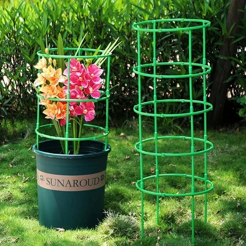 Tomato Cages Trellis Plastic C - огляд і ціна Plant Support Stake
