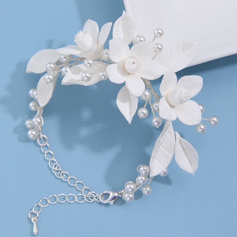 Ins Clay Flower Bridal Bracele - огляд і ціна Snake Plant Ceramic