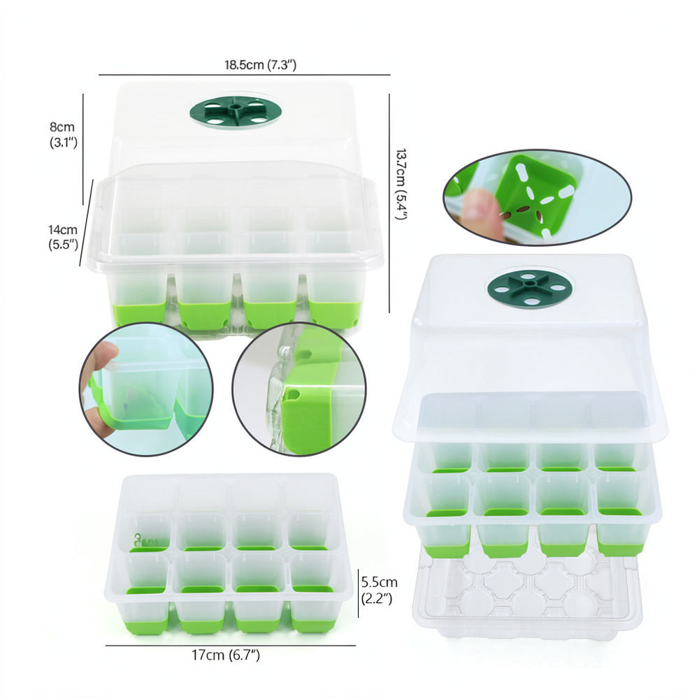 Soft Silicone Nursery Tray Gar - огляд і ціна Plant Pot