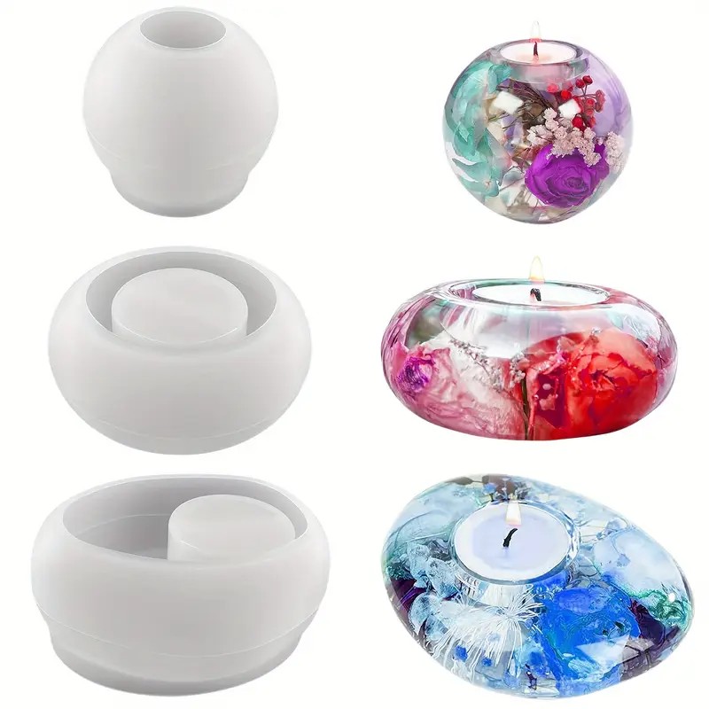 Tealight Candle Holder Resin S - огляд і ціна Pothos