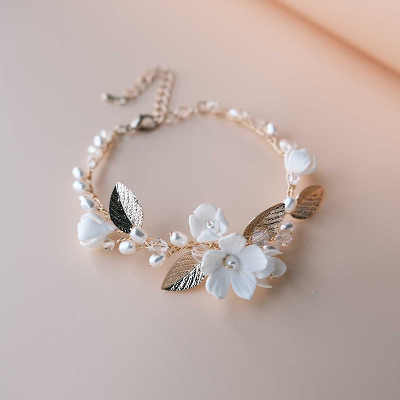 Ins Clay Flower Bridal Bracele - огляд і ціна Snake Plant Ceramic