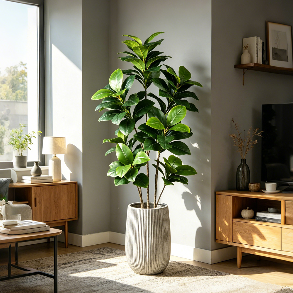 74-140cm Large Artificial Bany - огляд і ціна Fiddle Leaf Fig